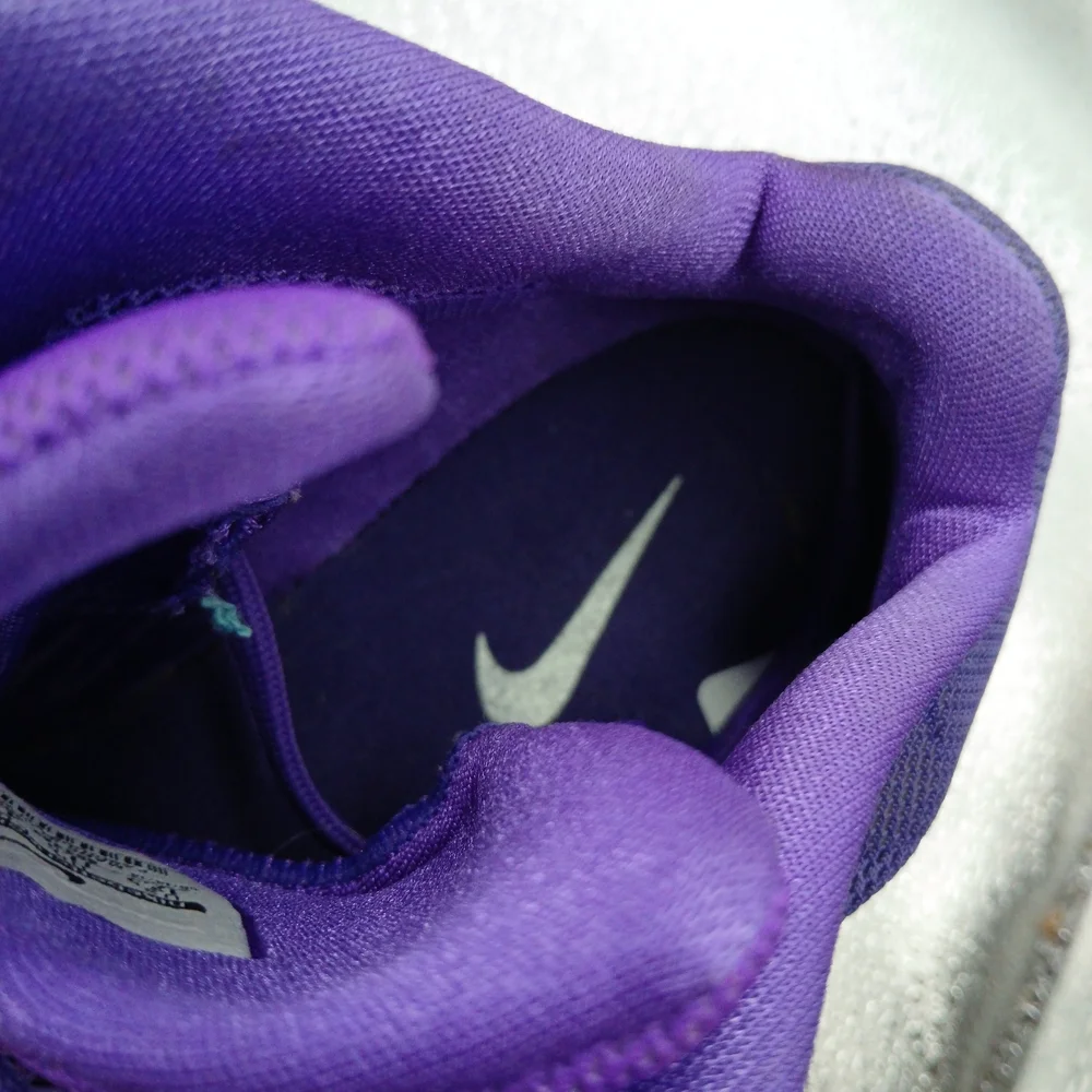 Nike Purple Athletic Hi-Top Sneakers Men's Size 12.5